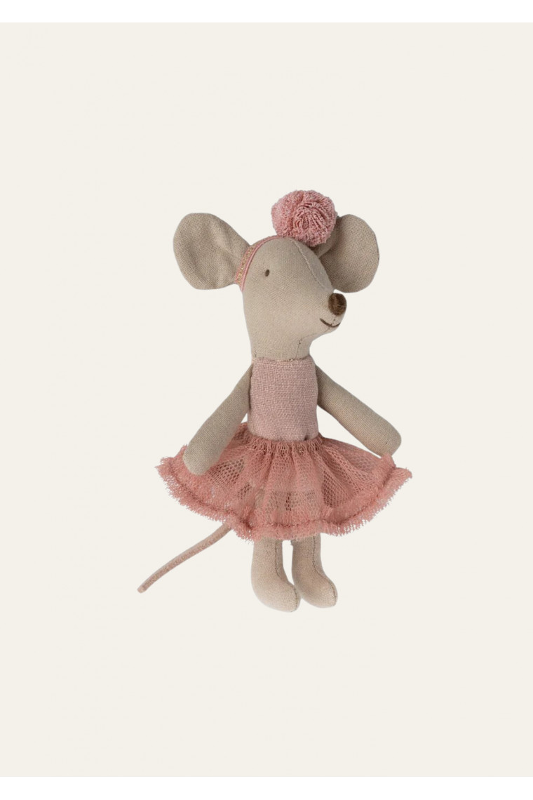 Bellerina mouse, litttle sister Maileg