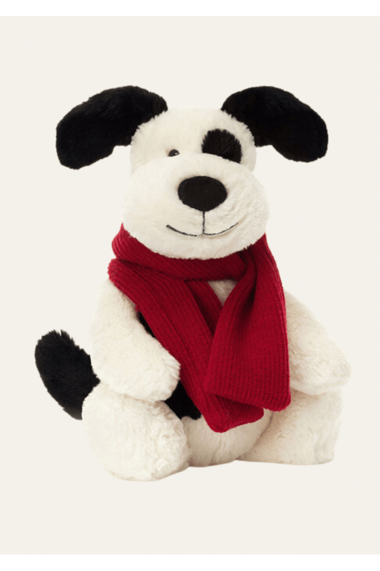 Winter Puppy plush from Jellycat