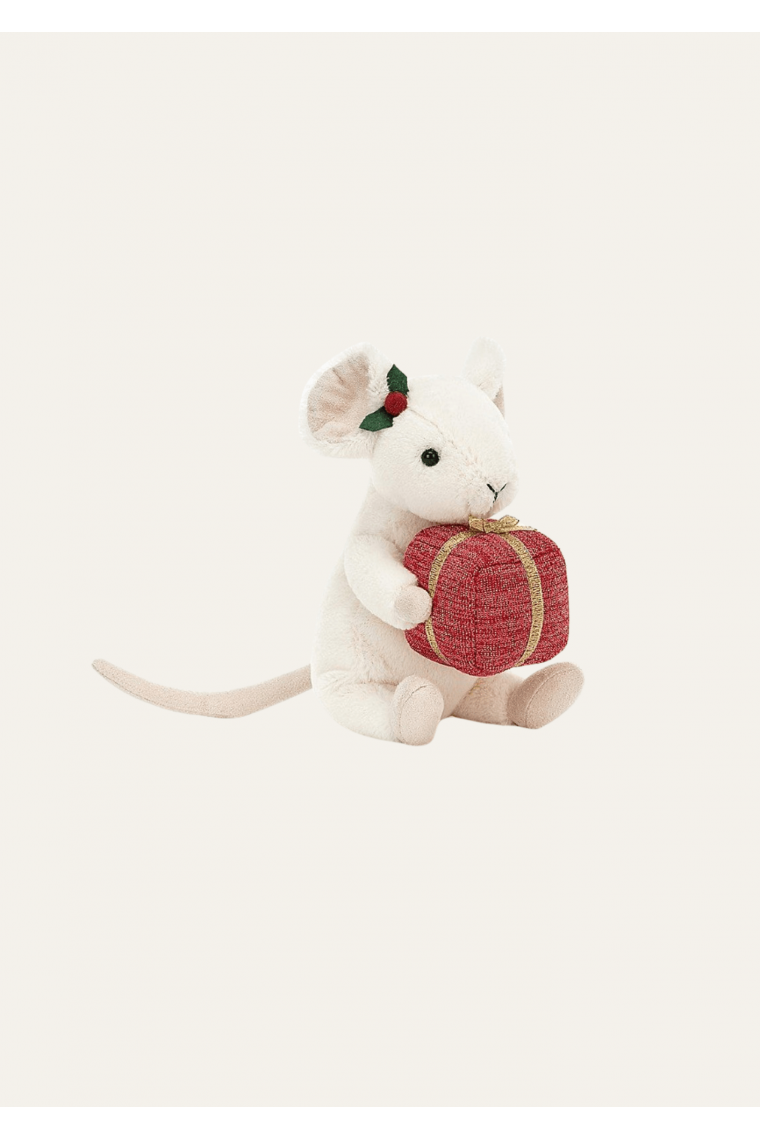 Peluche Souris de Noel