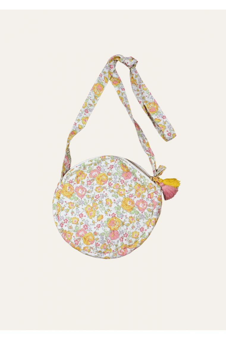 Round bag in Liberty