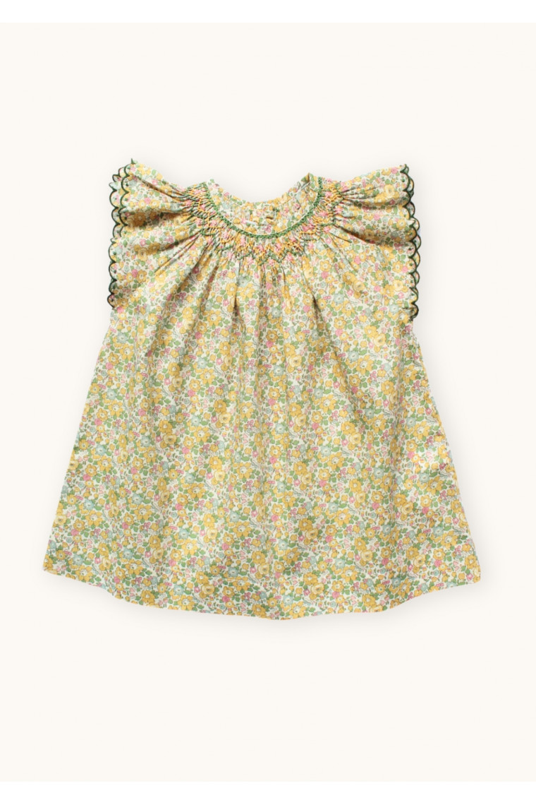 Gabrielle baby dress in Liberty