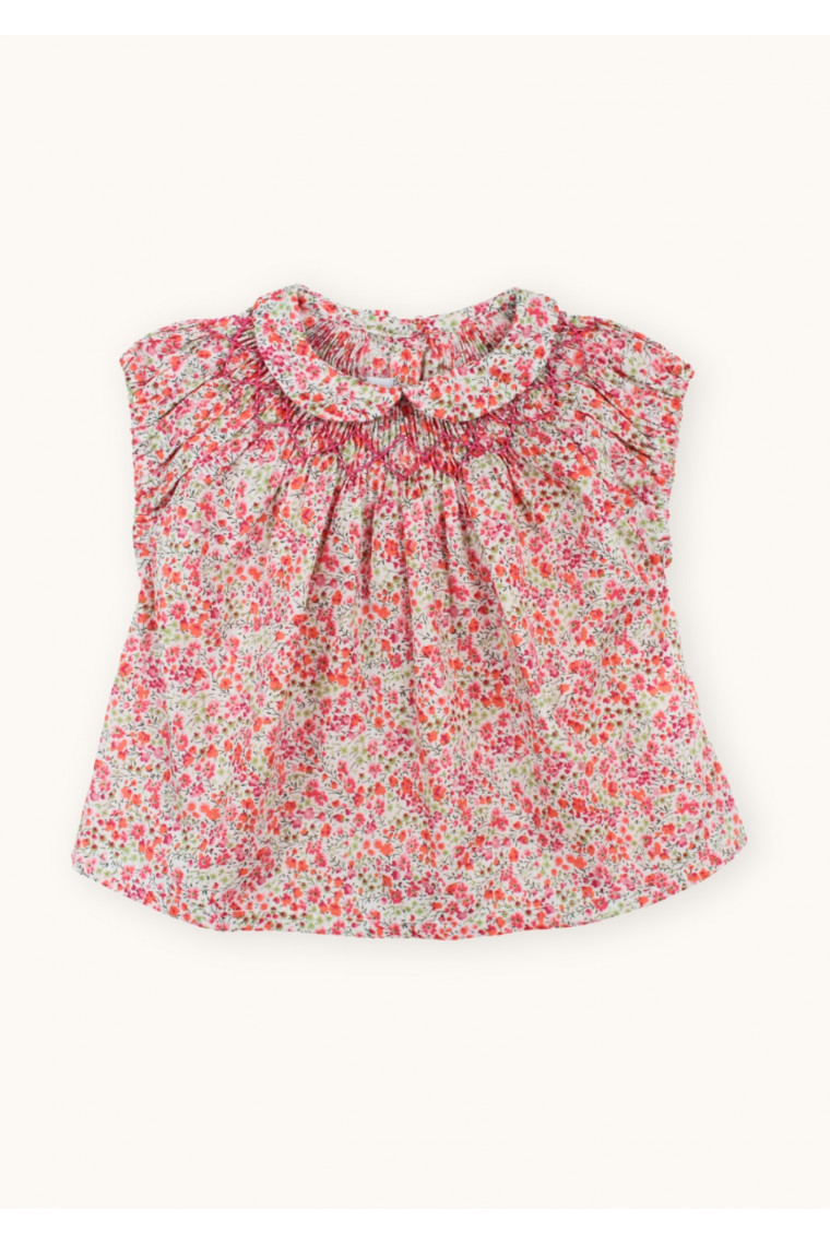 Blouse baby in Liberty Pirouette