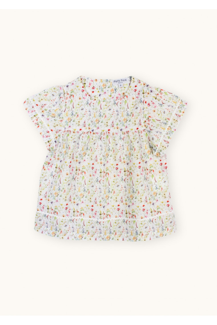 Blouse fille MARA Meadow flowers