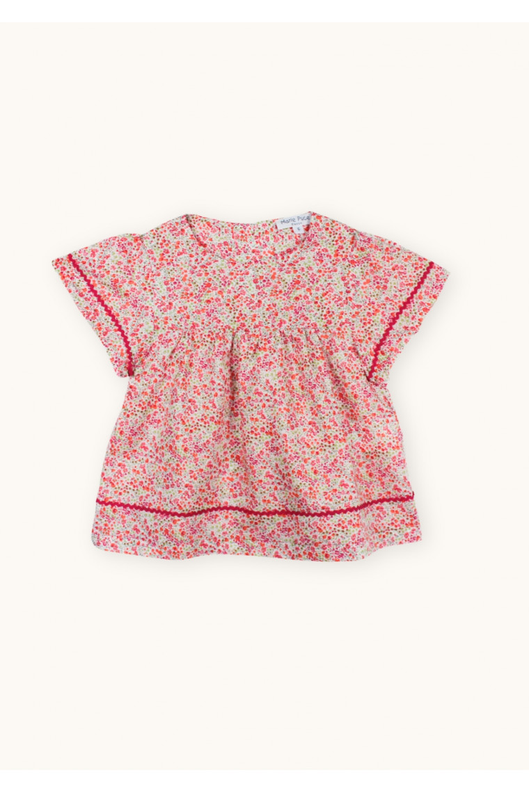 Blouse bebe en Liberty MARA