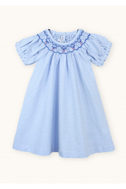 Cherry smocked dress