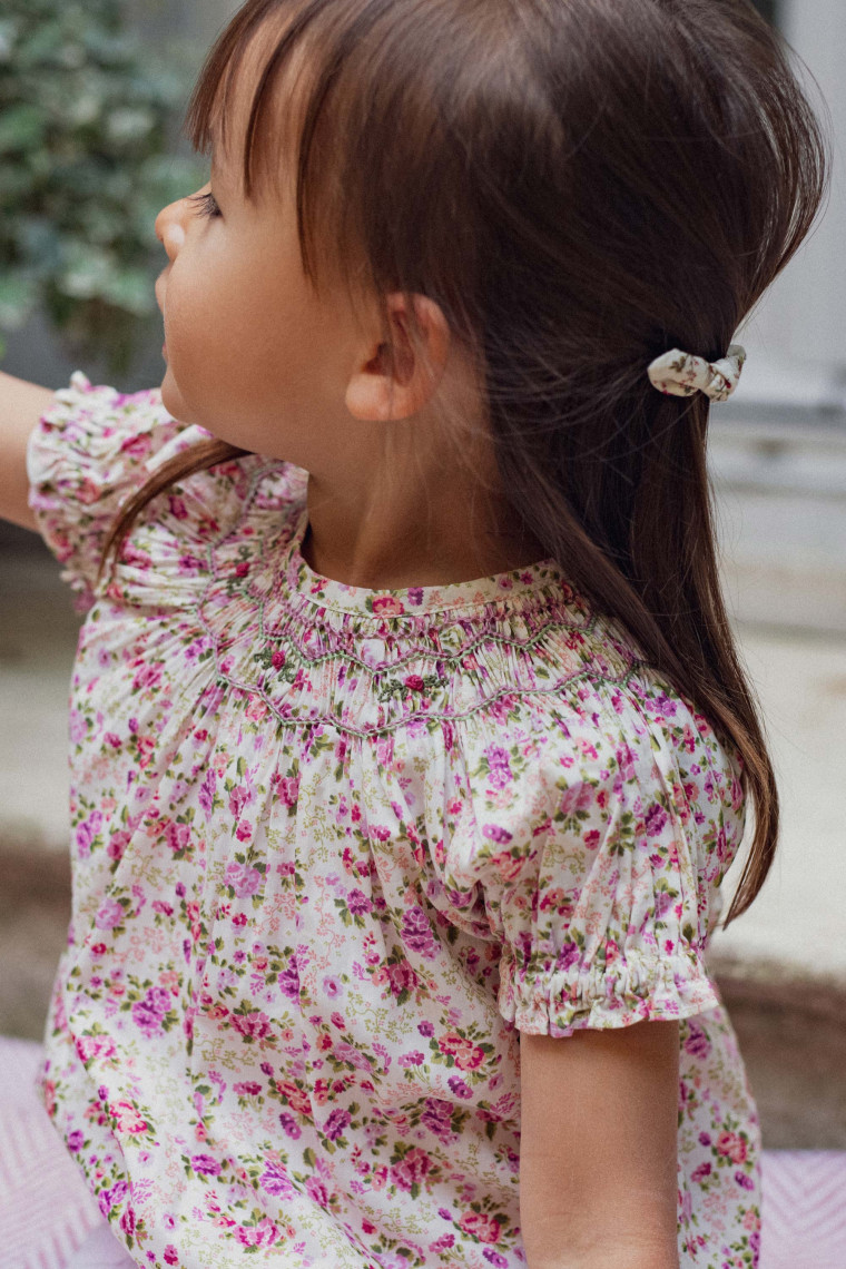 Blouse bebe en Liberty MERYL