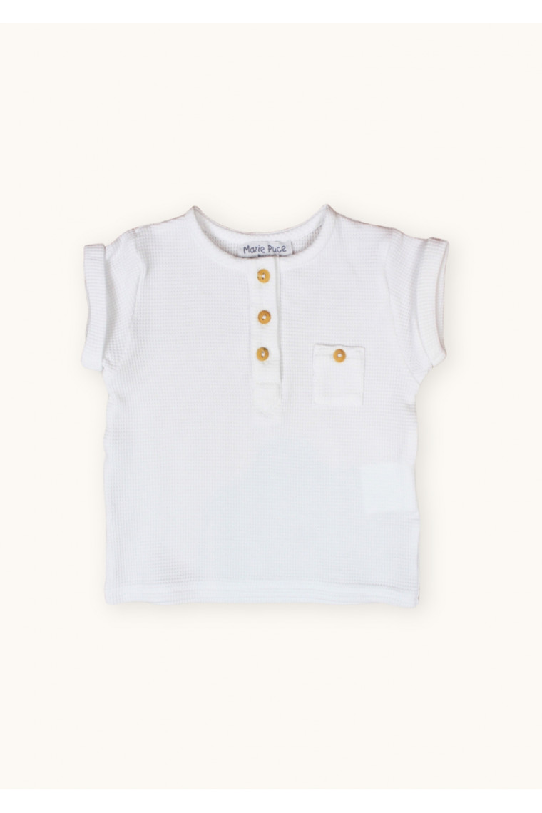 Wafle cotton shirt