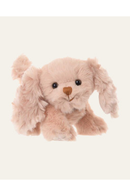 Peluche chien Epagneul beige Bukowski